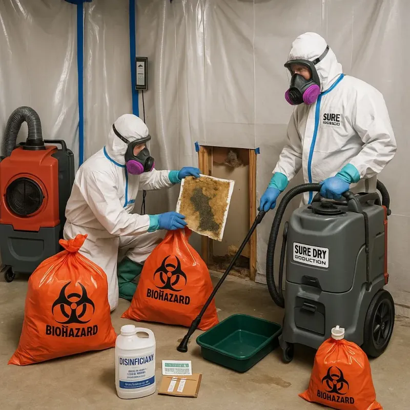 Contaminated Water Handling Protocols process in Carrier Mills, IL